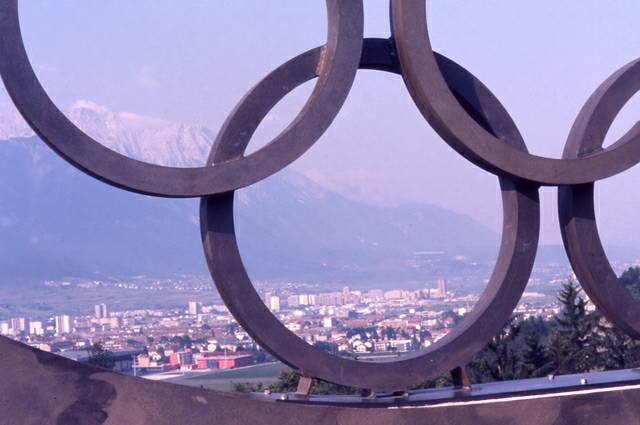 1976 Winter Olympics circles