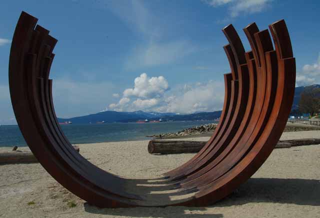 English Bay sculpture