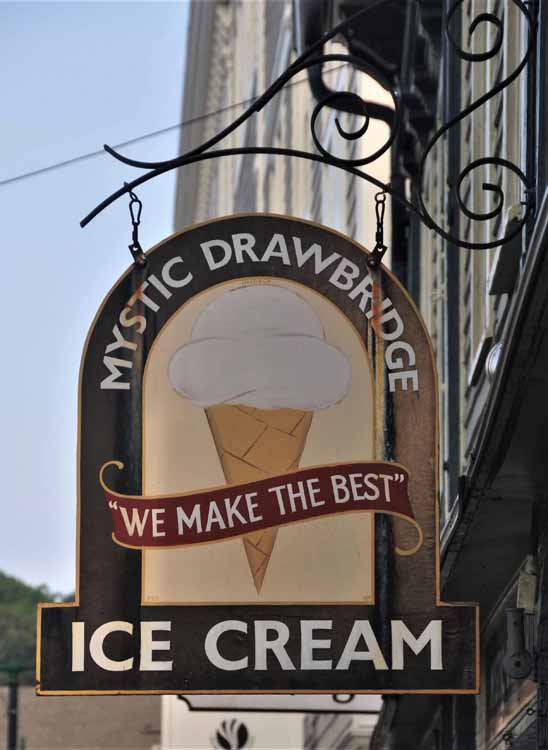 ice cream signage