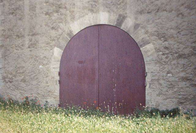 purple door of provence