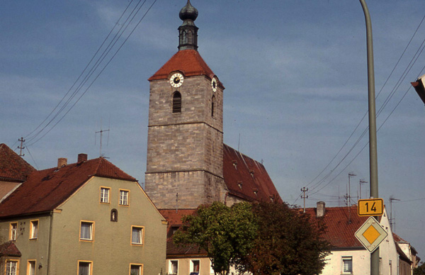in the town of Hahnbach