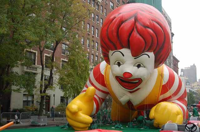 balloon, Ronald McDonald