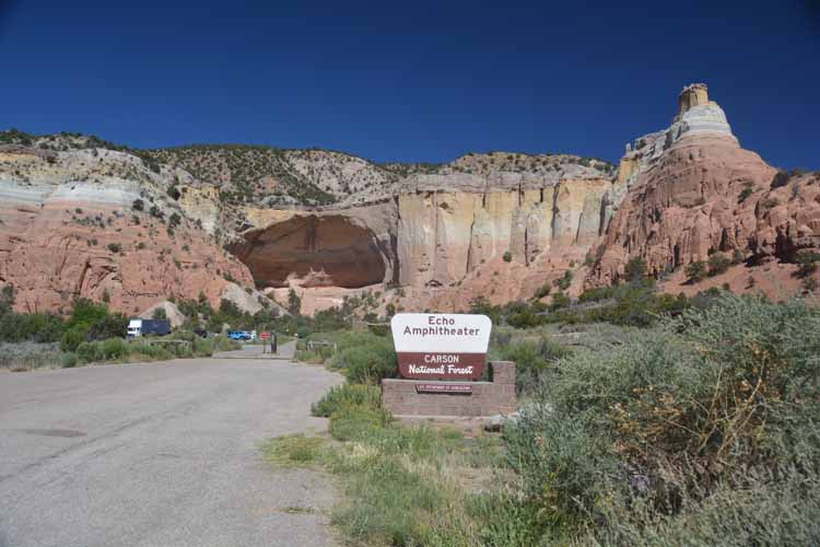 Echo Amphitheater, New Mexico I happened upon this amazing and picturesque jewel while driving New Mexico's Highway 84 about 4 miles west of Ghost Ranch. Kids AND 