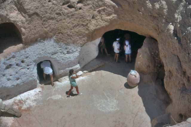 cave-dwellings in Matmata