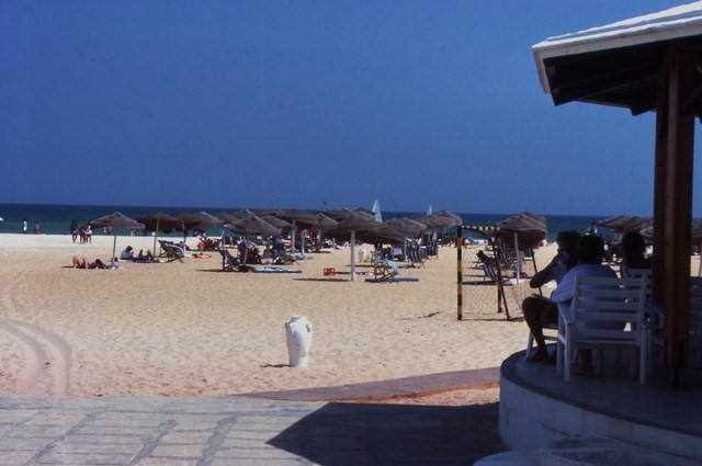 the beach of the Royal Phenecia Hotel, Hammamet