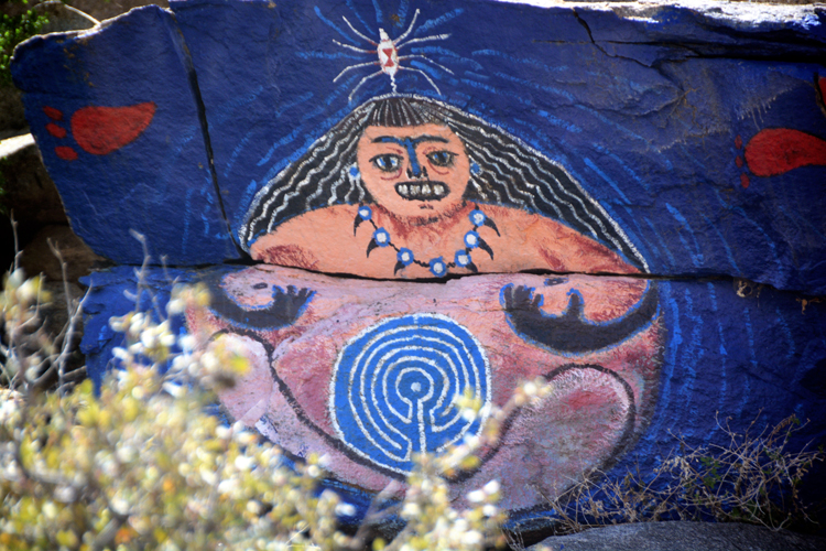 murals on bolders