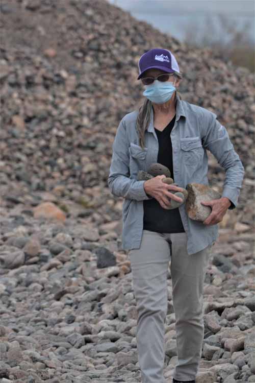 rock-hunting day