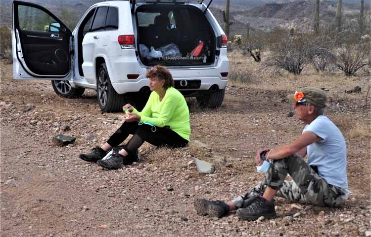 stopping for lunch
