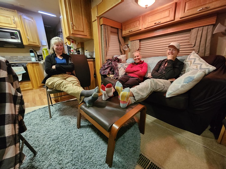 group indoors