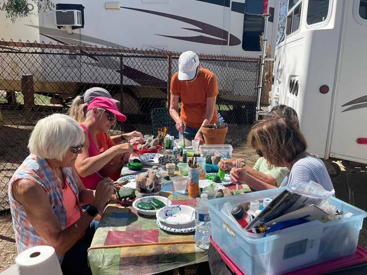 rock painting project
