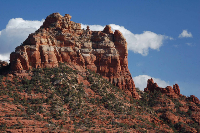 View from uptown Sedona