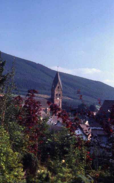 an overview of the town