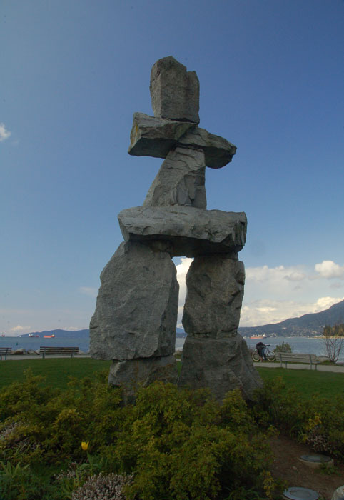 Vancouver's Inukshuk