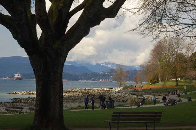 English Bay beach
