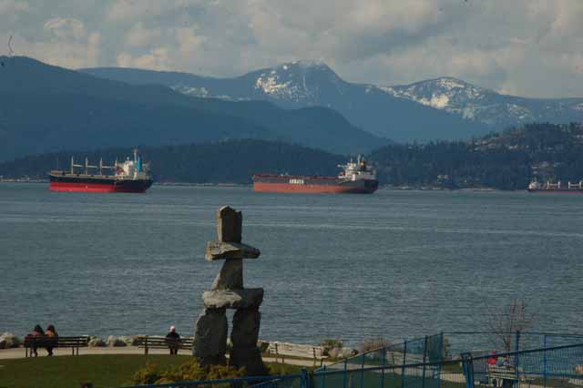 English Bay Inukshuk