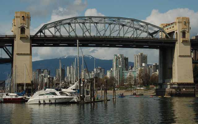 Granville St. Bridge and False Creek