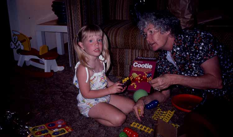 mom and holly