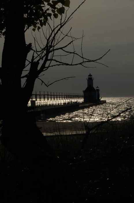 St. Joseph, MI,  Lighthouse, Lake Miichigan