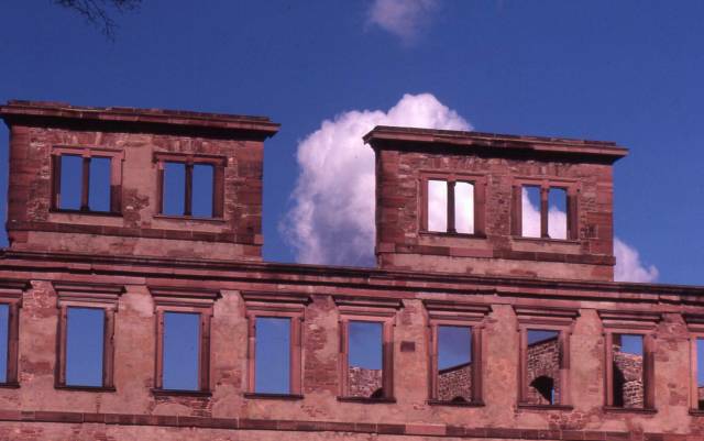 Heidelberg Castle wall ruins