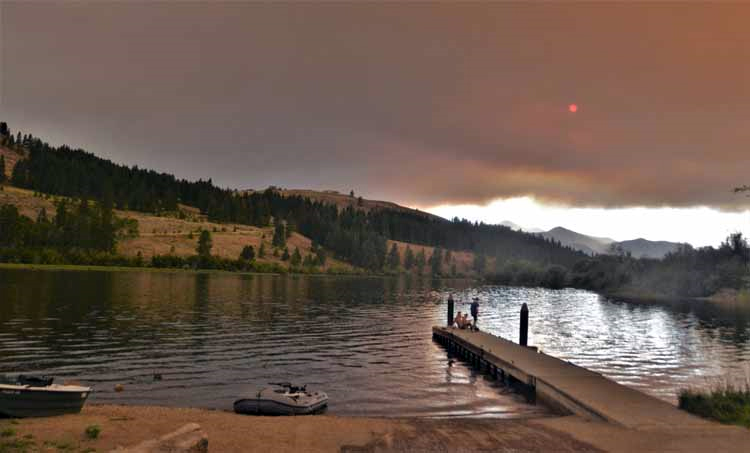 smokey sunset