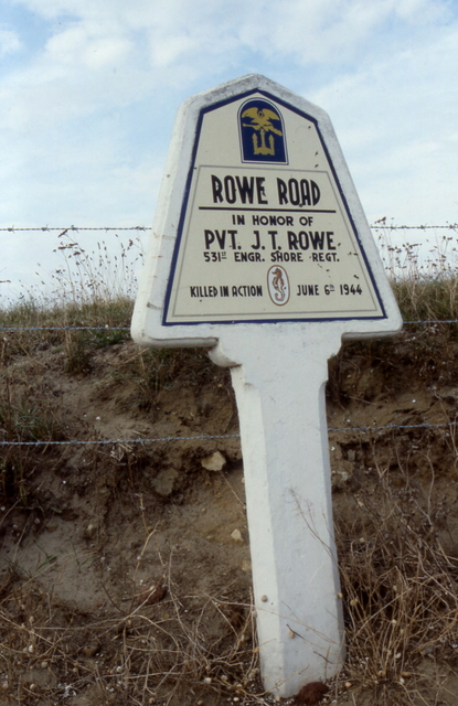 tombstone of KIA allied soldier