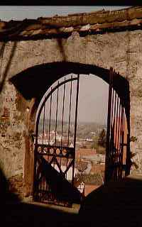 the church gate