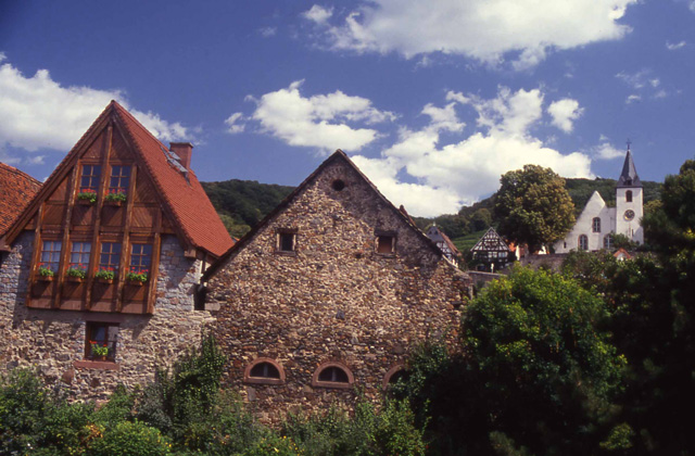 Zwingenberg in spring