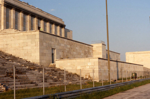 Hitler's podium outside Nuernberg