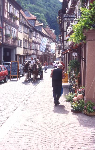 miltenberg's shopping street