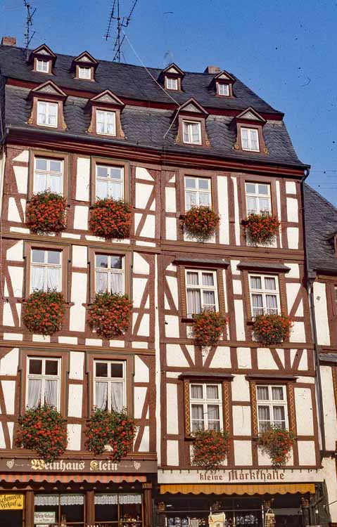 half-timbered buildings