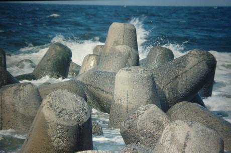 broken jetty