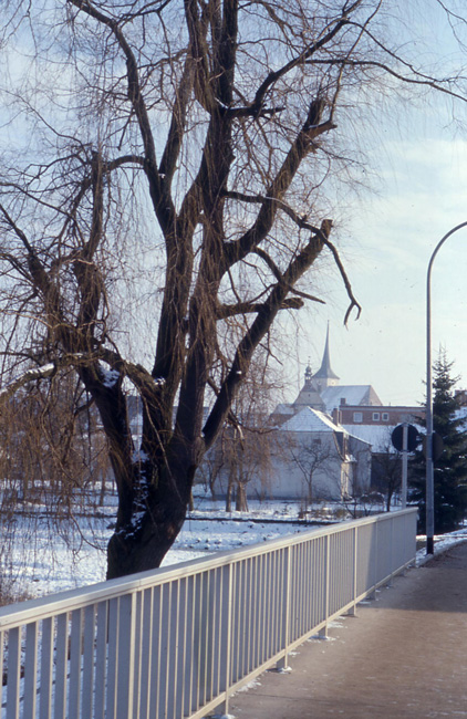 entering vilseck from one of several entrances