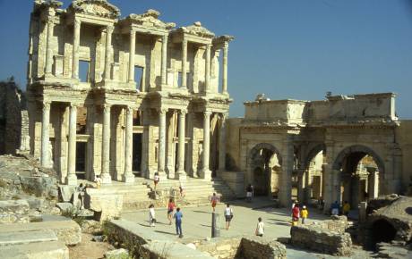 ephesus library