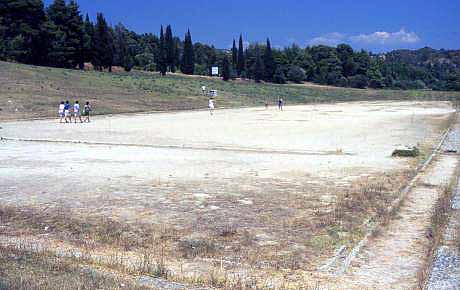 ancient olympic grounds
