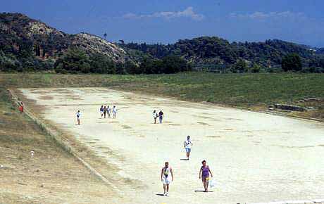 ancient olympic grounds