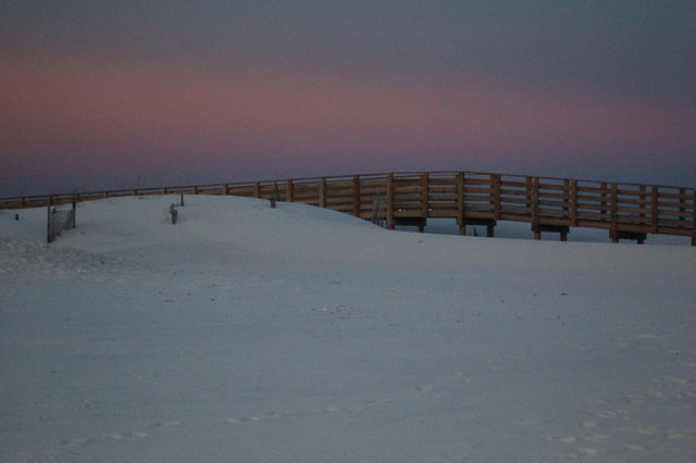 white sand of gulf shores beach