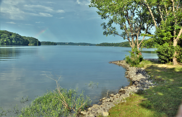 energy lake and dam