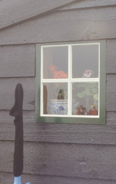 a Dutch sock dryer