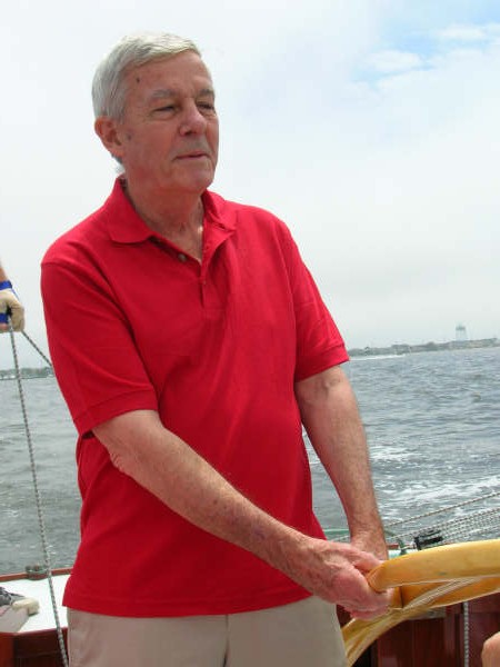 charlie at the wheel