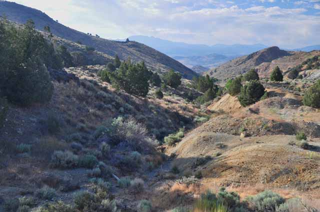 Highway leading out of Virginia City