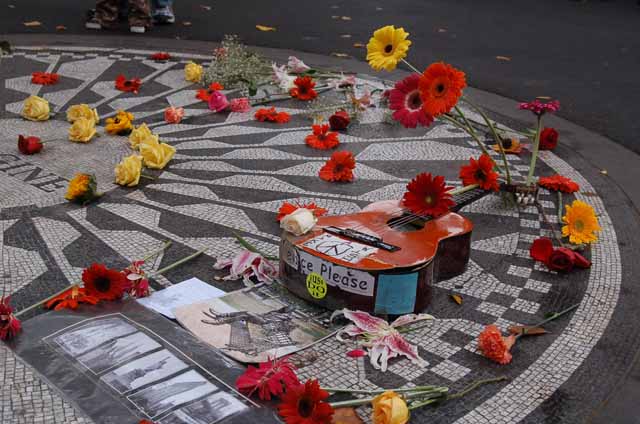 Strawberry Fields in Central Park