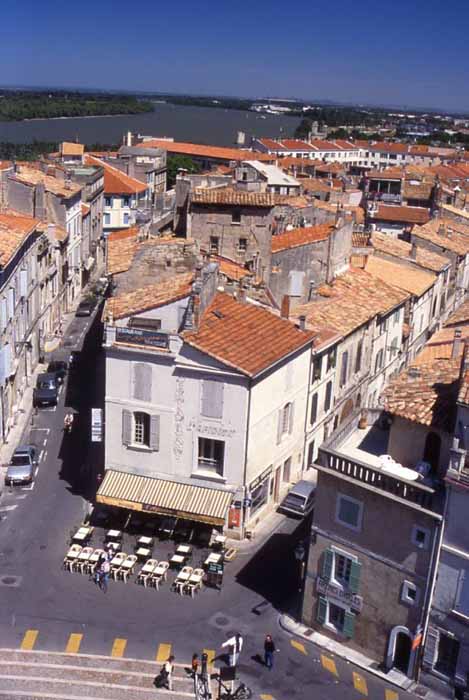 rooftops in arles