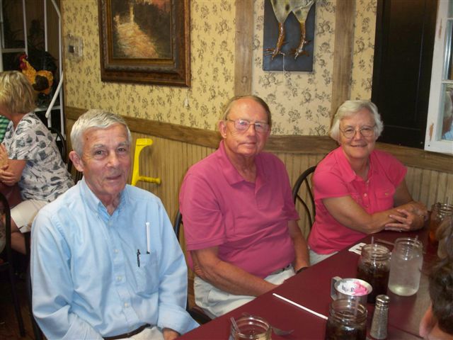 our first dinner together in branson
