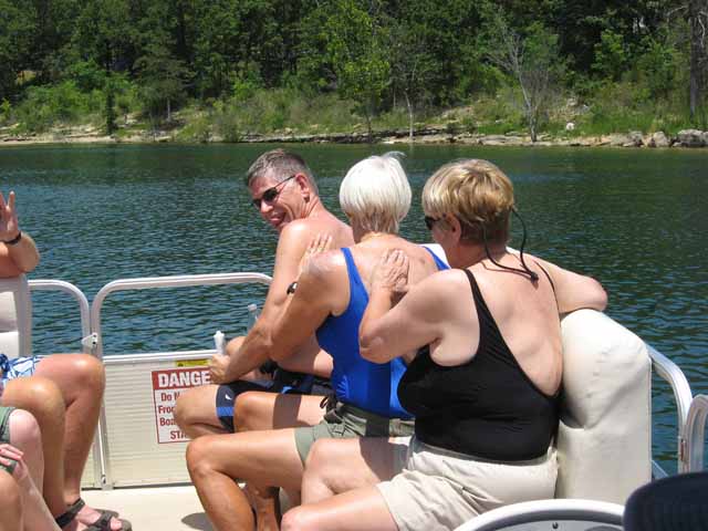 on Table Rock Lake