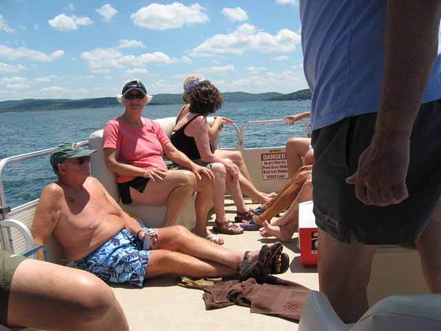 on Table Rock Lake