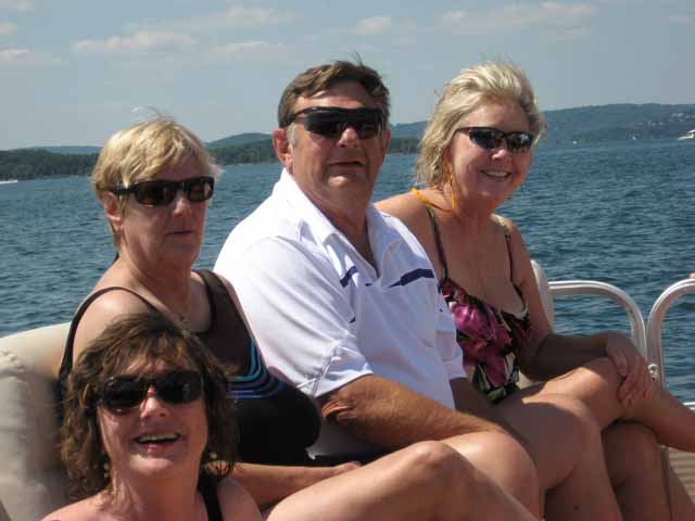 on Table Rock Lake