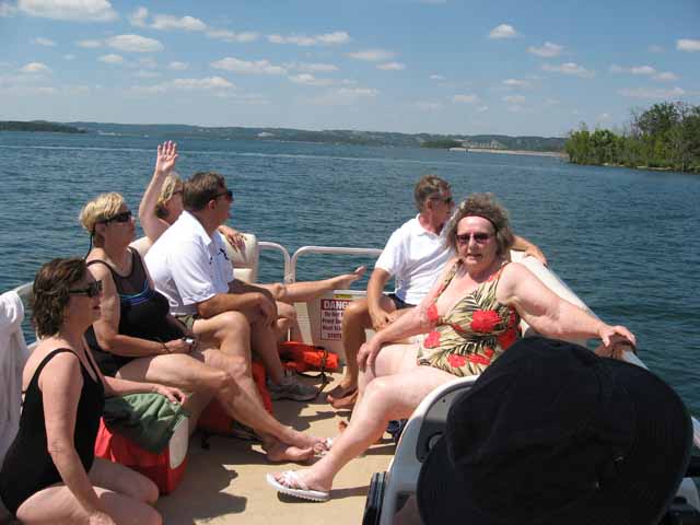 on Table Rock Lake