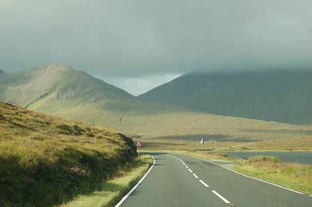 road leading to portree