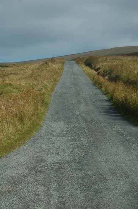 single-lane road