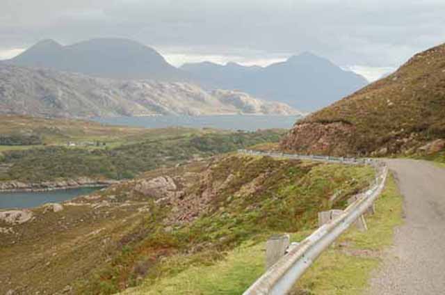 On the coastal road between Applecross and Gairloch